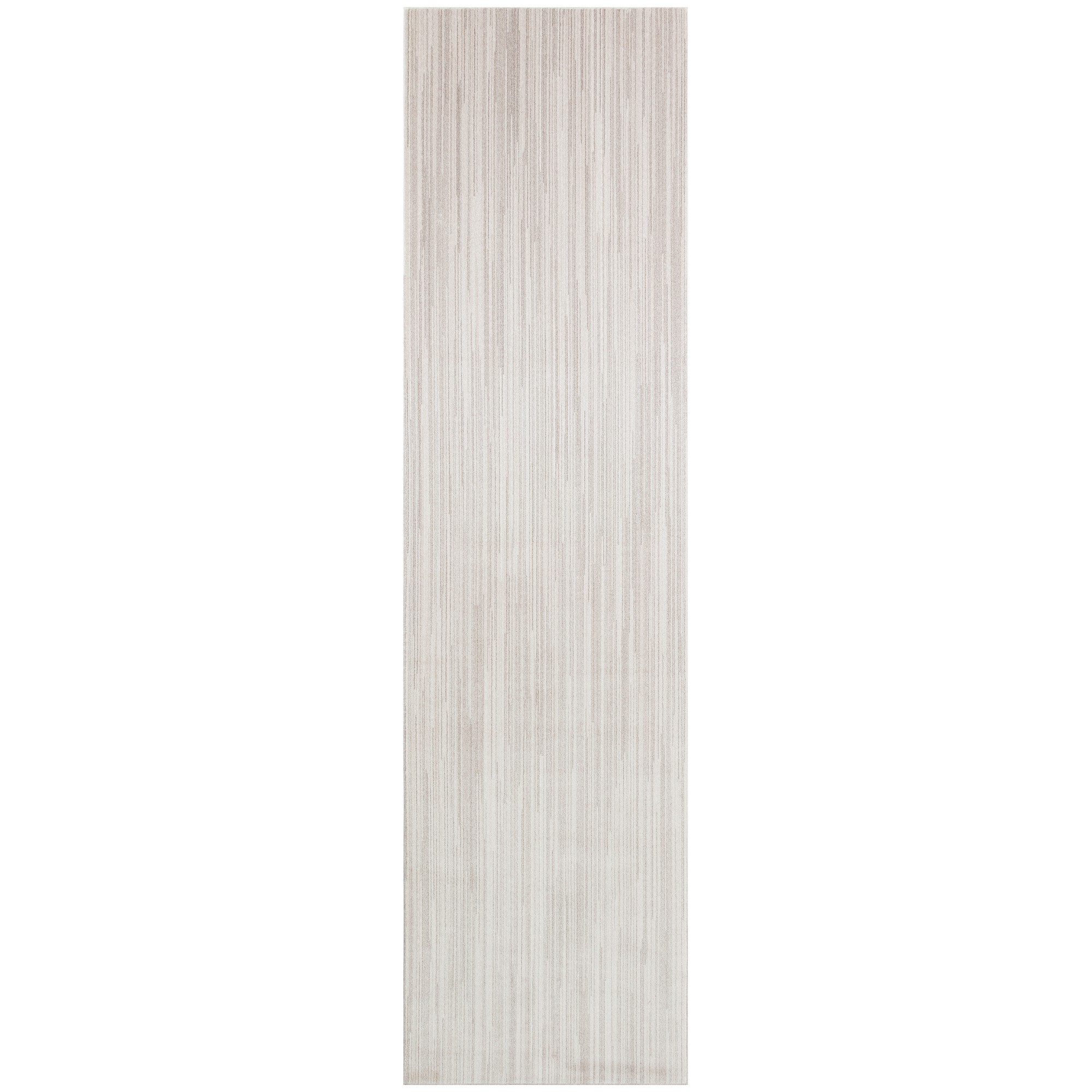 Uni Abstract Striped Uni902 Runner Rugs In Stone